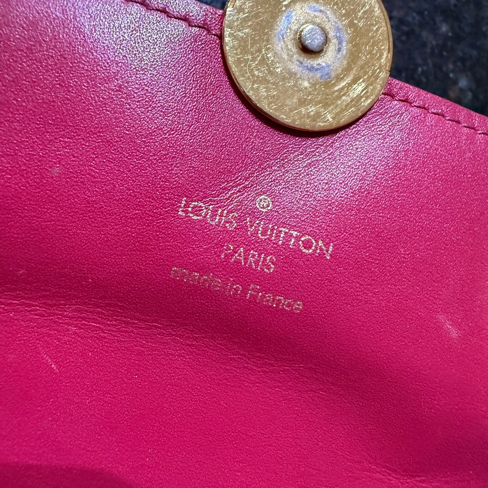 Louis Vuitton Monogram Flore Chain Wallet Fuchsia - Picture 13 of 17